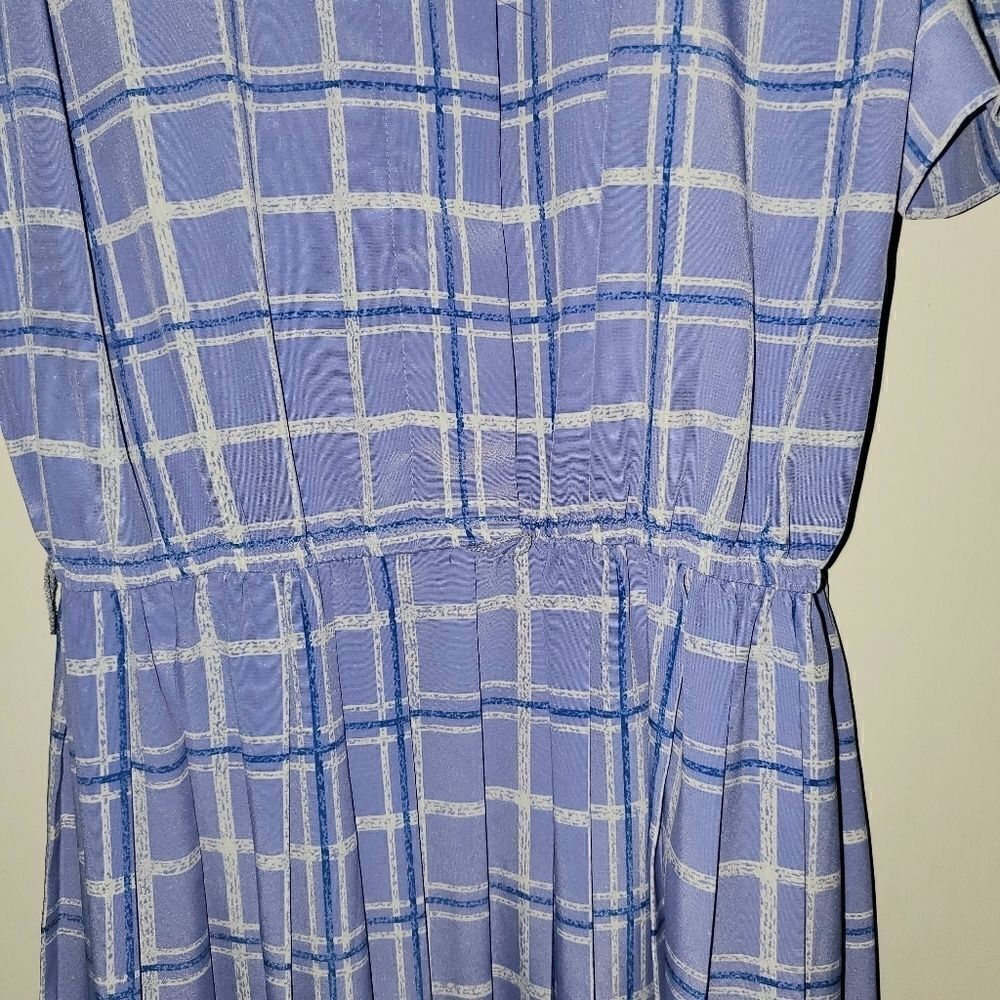 80's does 50's Vintage Midi Dress - Picture 5 of 9